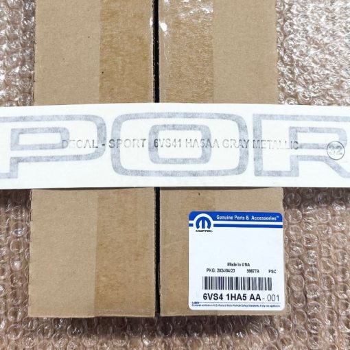 RAM 1500 2500 3500 REAR QUARTER SPORT DECAL STICKER OEM MOPAR 6VS41HA5AA OEM NEW