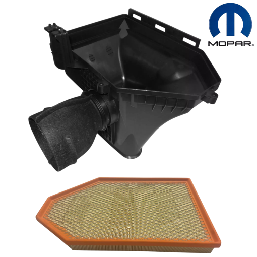 Conversion Cleaner Box & Duct w/Air Filter 15-2023 Dodge Challenger 6.2L Hellcat