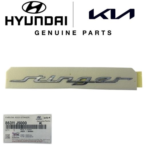 Rear Trunk Emblem Badge STINGER for 2017-2023 Kia Stinger OEM KIA GENUINE NEW