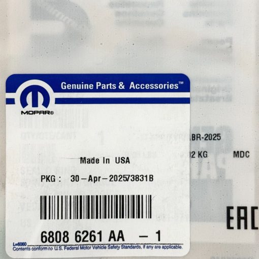 O-RING for 2007-2024 DODGE RAM 2500 3500 GENUINE OEM MOPAR 68086261AA