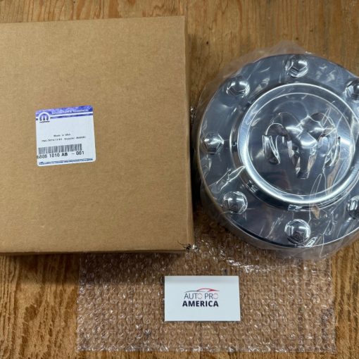 Front Hub Cap for 2011-2018 RAM 3500 Dually Chrome LH or RH OEM MOPAR 68081010AB