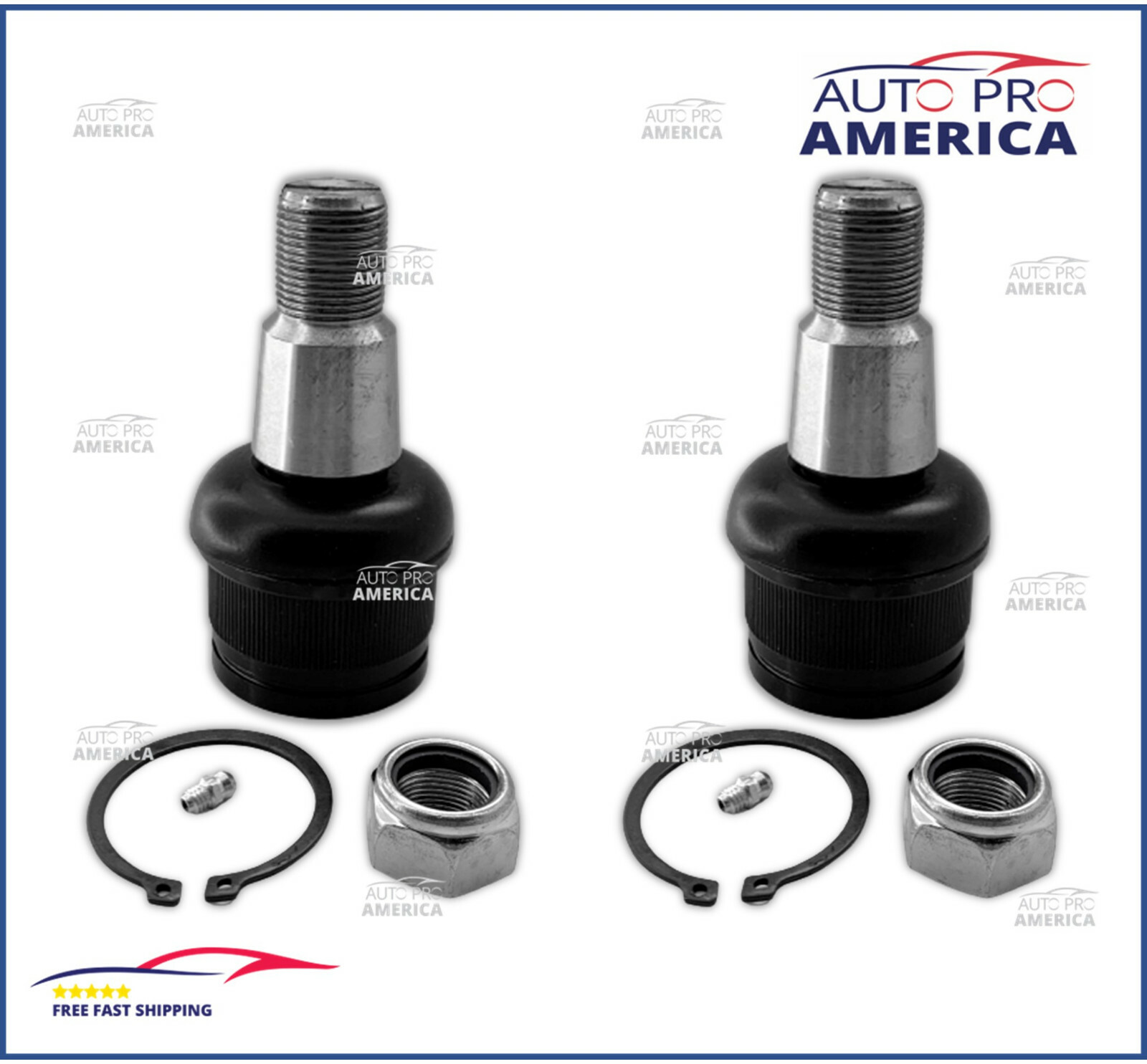 Front LH & RH Lower & Upper Ball Joint Kit for 1980-2022
