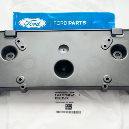 Front License Plate Mounting Bracket 2016-2017 Ford Explorer Black Genuine OEM
