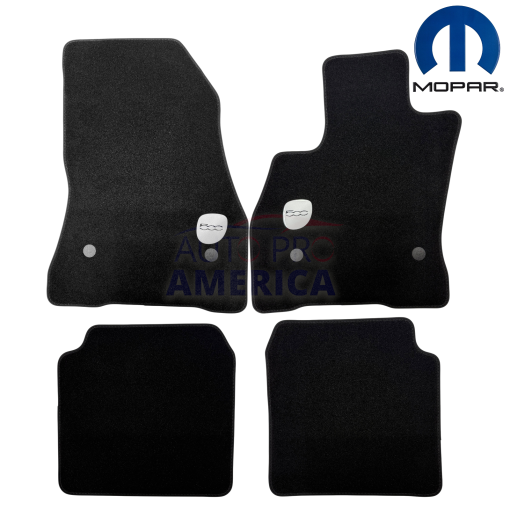 2014-2019 FIAT 500L COMPLETE FLOOR CARPET MAT SET OEM MOPAR 68227374AA NEW