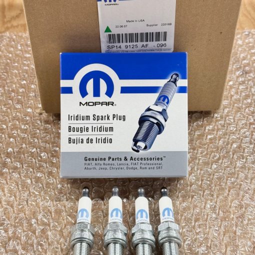3.6L IRIDIUM SPARK PLUGS for 2011-2024 JEEP CHRYSLER DODGE 4PC SET OEM MOPAR