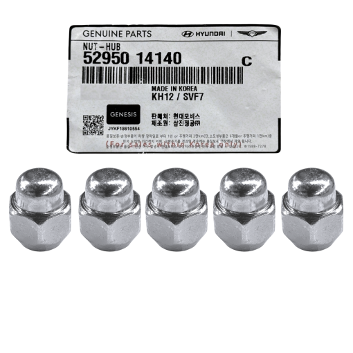 WHEEL LUG NUTS for 1990-2025 HYUNDIA KIA & MORE 5295014140 OEM 5PCS SET