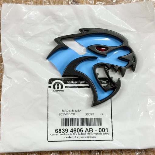 REDEYE EMBLEM BADGE PASSENGER SIDE 19-23 DODGE CHALLENGER HELLCAT MOPAR OEM NEW