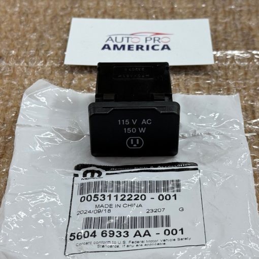 INVERTER OUTLET for 2008-2023 JEEP DODGE CHRYSLER RAM POWER MOPAR OEM 56046933AA