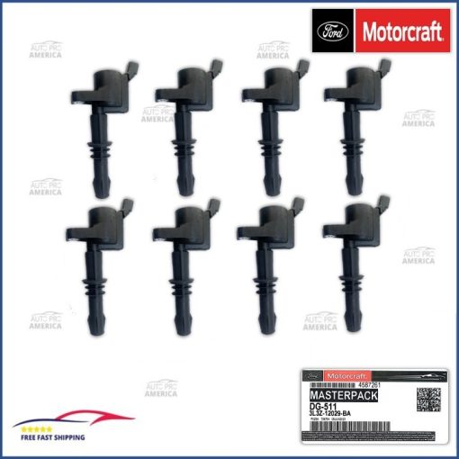 (8) NEW Genuine OEM Ford Motorcraft 04-2008 Ignition Coil  DG511 4.6L 5.4L 6.8L