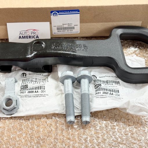 FRONT TOW HOOK RIGHT OR LEFT with HARDWARE 19-26 RAM 2500 3500 MOPAR 68349551AD