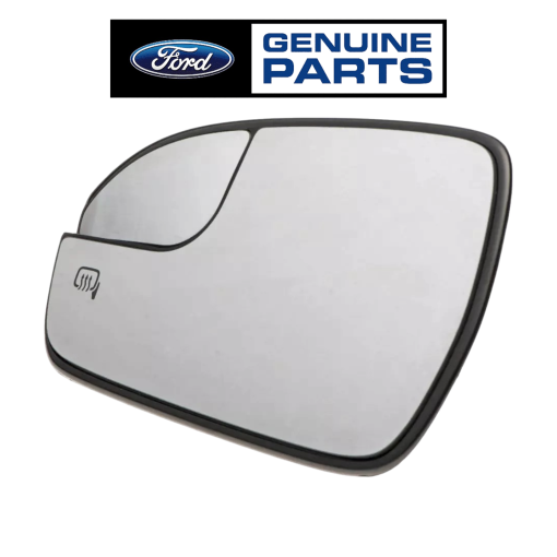 Driver Side View Mirror Glass Power Heated for 2013-2020 Ford Fusion OEM GENUINE