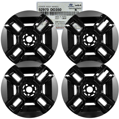 21" Wheel Cover Hub Caps 52970DO350 Kia EV9 GT Line 2024-2026 4pcs GENUINE OEM