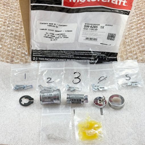 Ignition Lock Cylinder Kit for 2000-2019 FORD LINCOLN SW6285 MOTORCRAFT OEM NEW