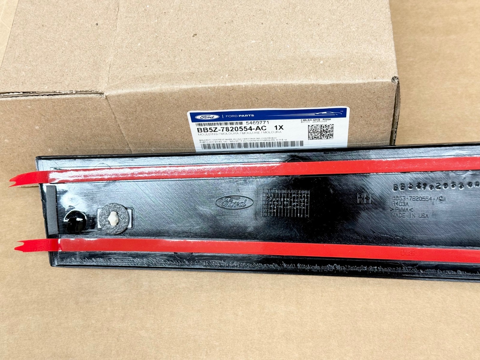 Front RH Passenger Door Trim for 2011-2019 Ford Explorer BB5Z7820554AC OEM NEW