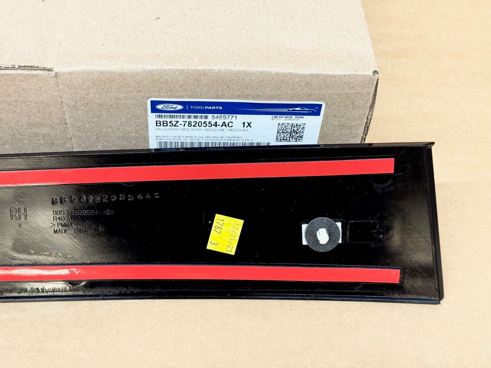 Front RH Passenger Door Trim for 2011-2019 Ford Explorer BB5Z7820554AC OEM NEW