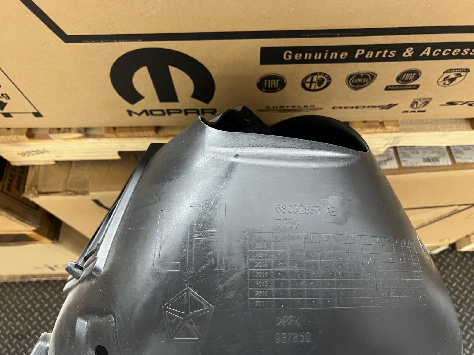 2013-2016 Dodge Dart Fender Liner Guards SET Front Left & Right Side