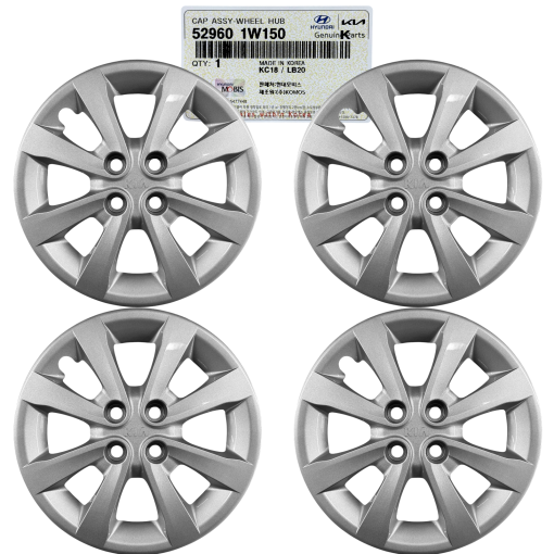 15 Inch Wheel Hub Caps Cover for Kia Rio 2012-2017 529601W150 4pcs OEM GENUINE