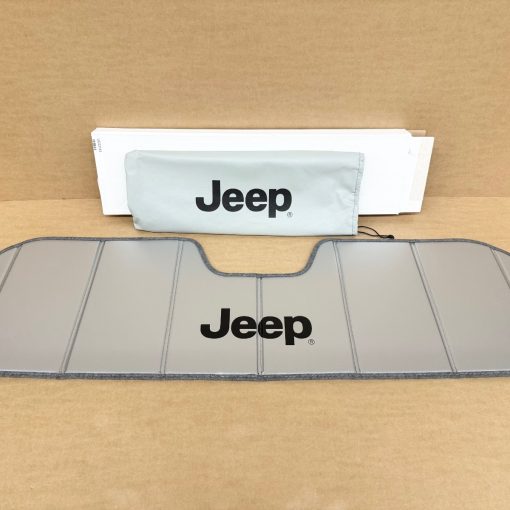 Windshield Sun Shade Visor Kit for 1997-2026 Jeep Wrangler Gladiator MOPAR OEM