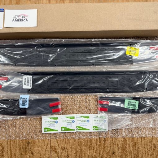 FRONT AND REAR DOOR SILL GUARDS for 2020-2026 JEEP GLADIATOR OEM MOPAR 82215551