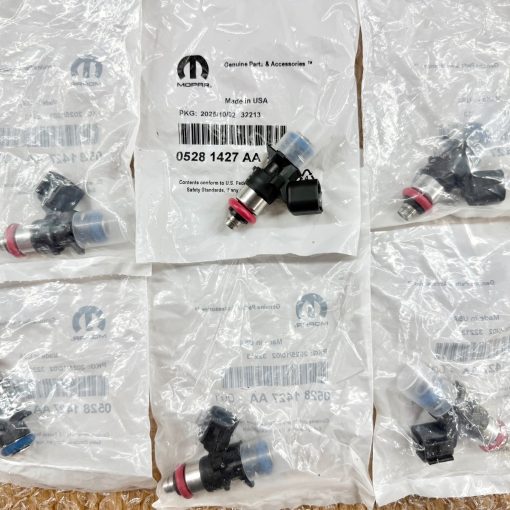 FUEL INJECTOR SET for 2017-2026 CHRYSLER JEEP DODGE RAM 3.6L OEM MOPAR 5281427AA