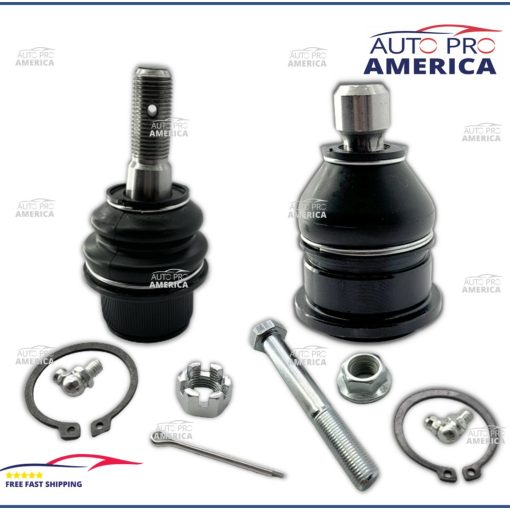 Front Upper & Lower L&R Ball Joints Set for 2002-2009 GM GMC Chevy Trailblazer