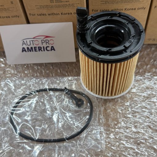 GENUINE OEM Oil Filter for 2020-2025 Hyundai Kia Vehicles With 1.6L 263502M000